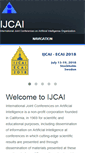 Mobile Screenshot of ijcai.org